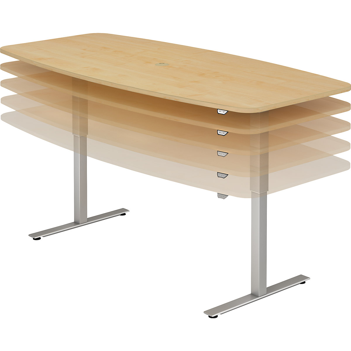 Mesa de conferência, LxP 2200 x 1030 mm (Imagem do produto 2)-1