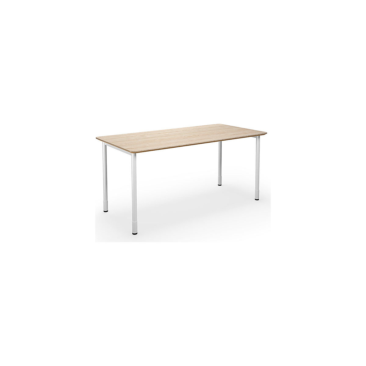 Mesa multiusos DUO-C Trend, tampo reto, cantos arredondados