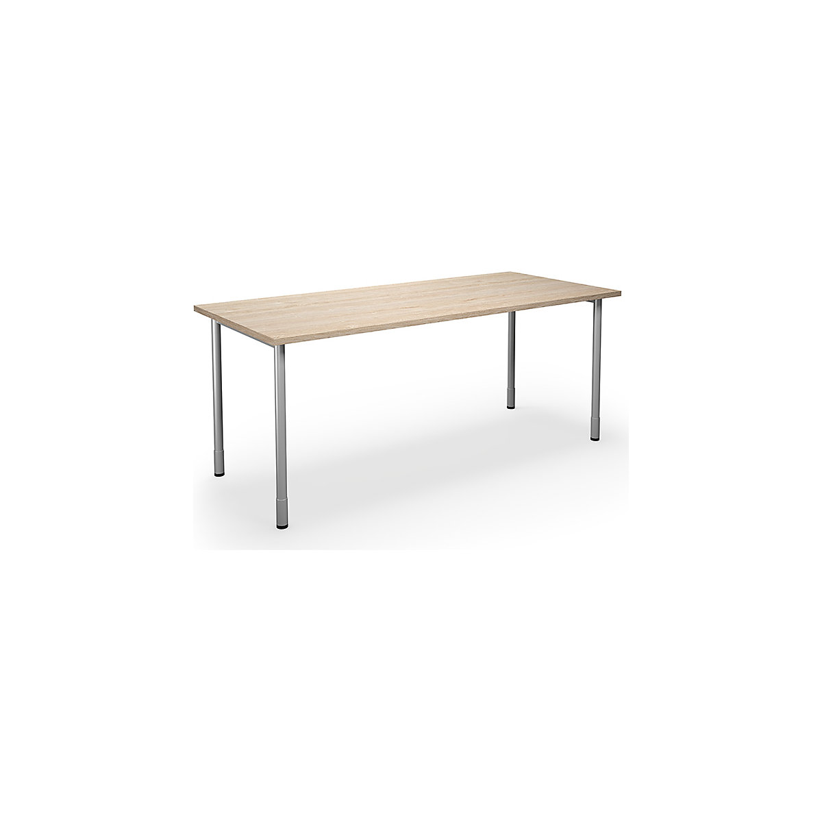 Mesa multiusos DUO-C, tampo reto