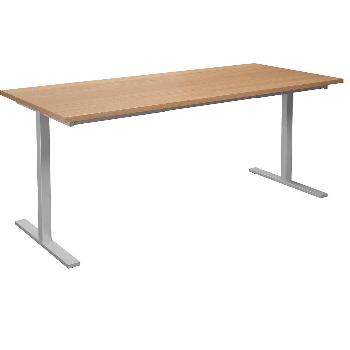 Mesa multiusos DUO-T, tampo reto