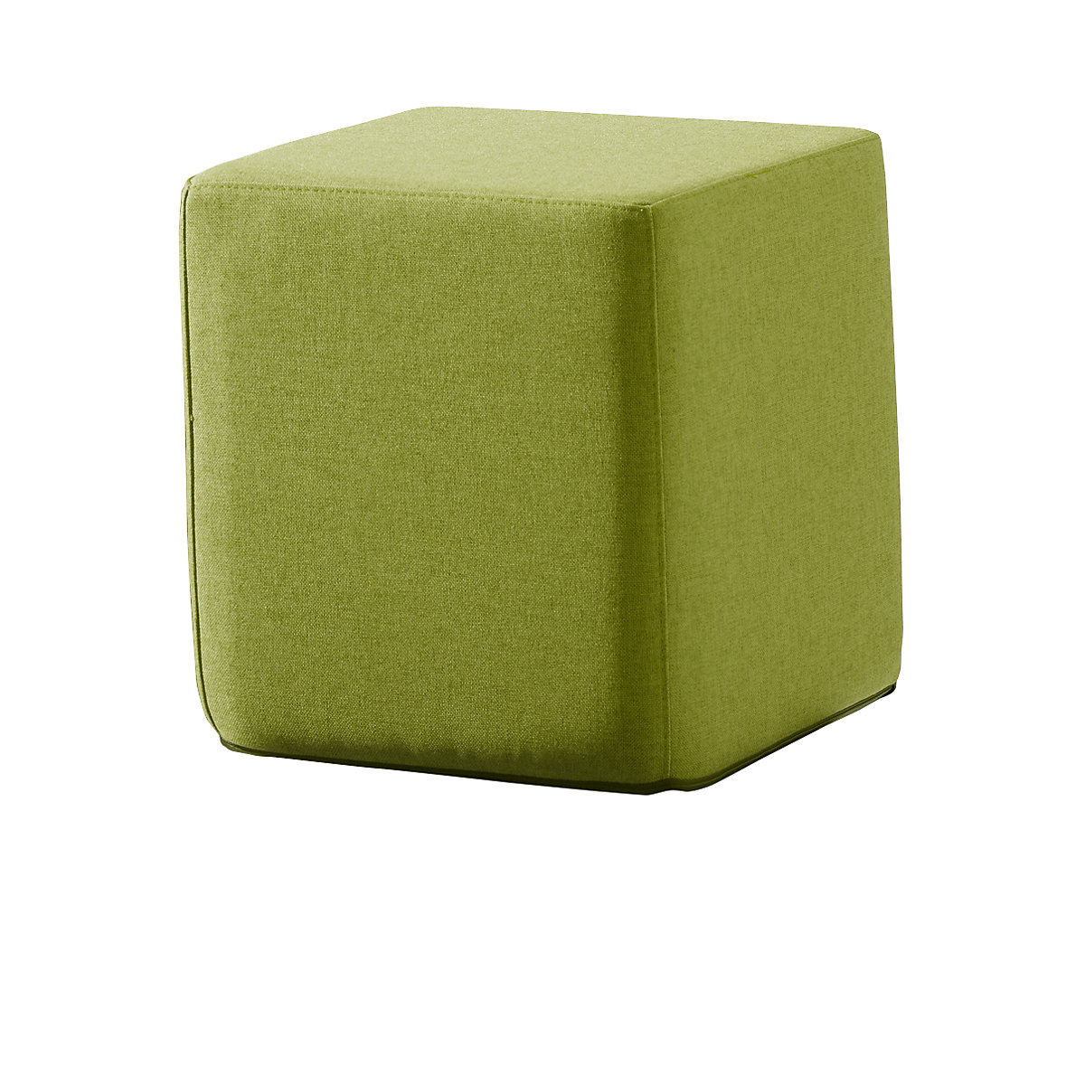 Cubo para sentar SITTING, AxLxP 420 x 400 x 400 mm, verde-0
