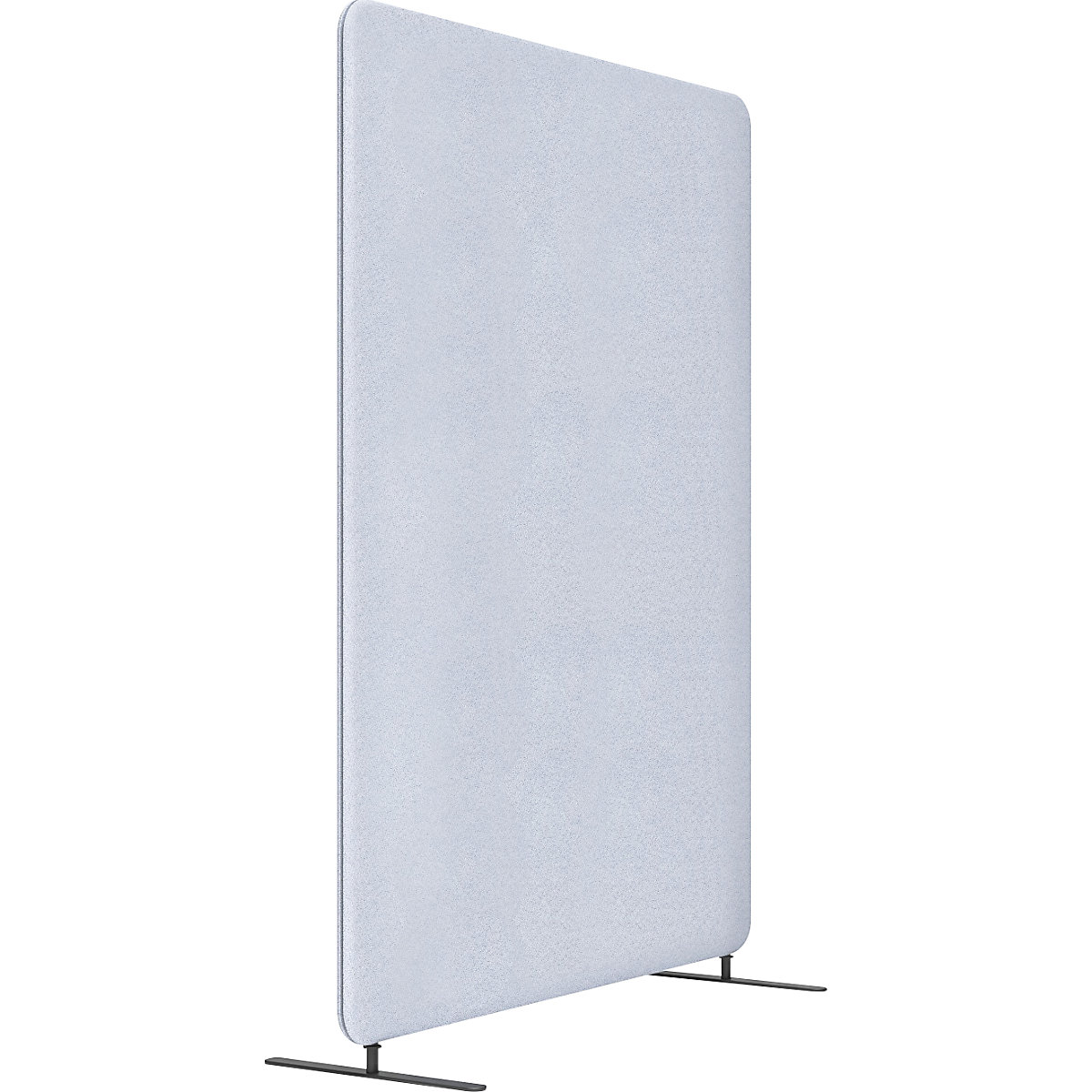 Divisória acústica Softline Event, têxtil, AxL 1500 x 1200 mm, cinzento claro-0