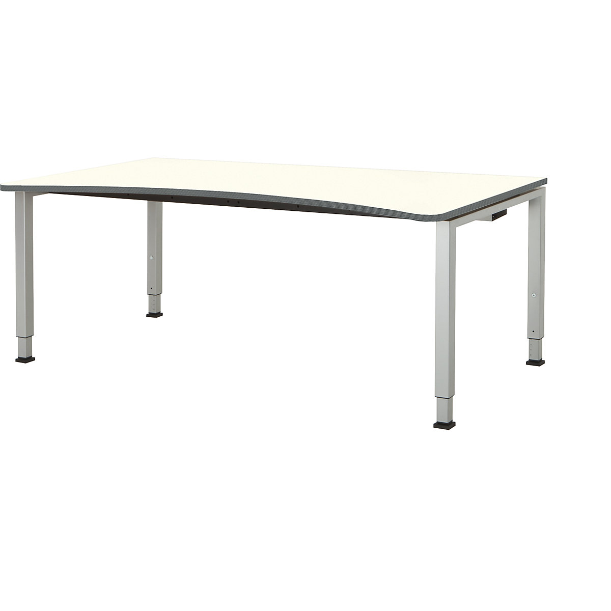 Mesa de formato livre, ajustável em altura – mauser