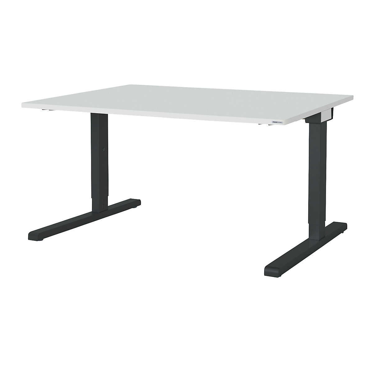 Mesa retangular, pés em C – mauser