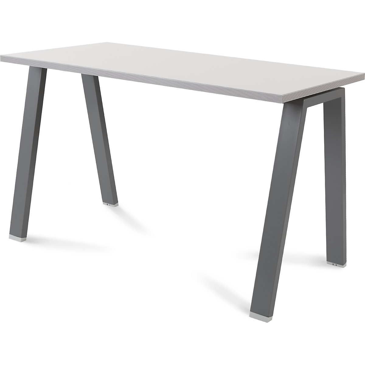 Secretária BLANCA, altura 740 mm, armação em forma de A, LxP 1200 x 600 mm, cinzento/antracite-0