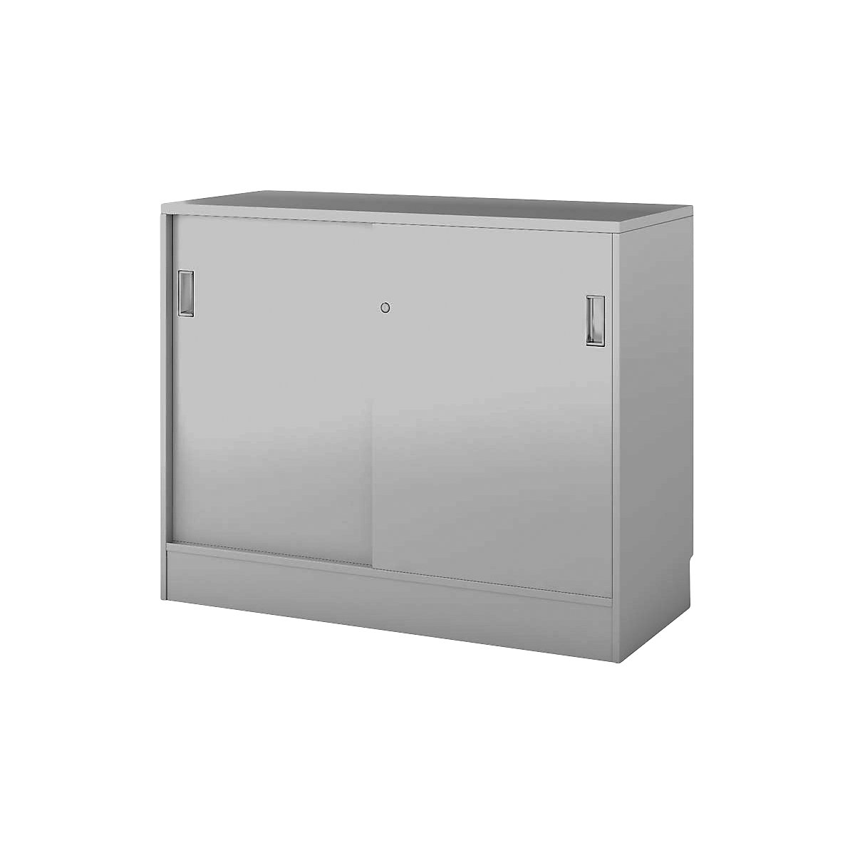 Armadio Chicago con ante scorrevoli, alt. x largh. x prof. 948 x 1215 x 400 mm, grigio chiaro-0