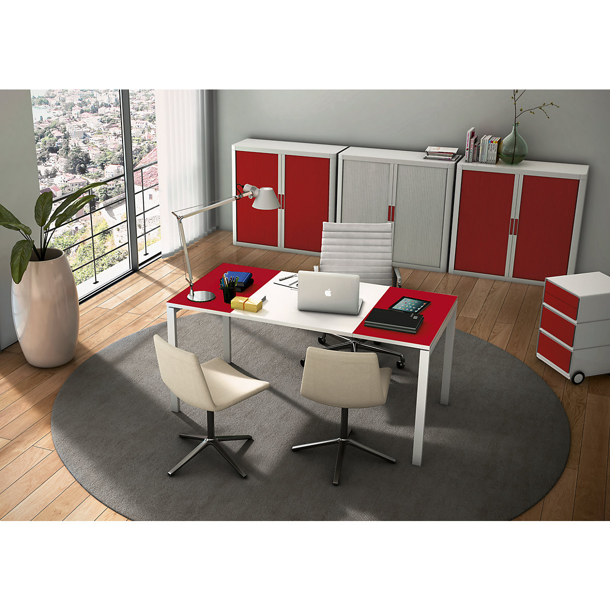 Armadio a serranda easyOffice® – Paperflow (Foto prodotto 2)-1