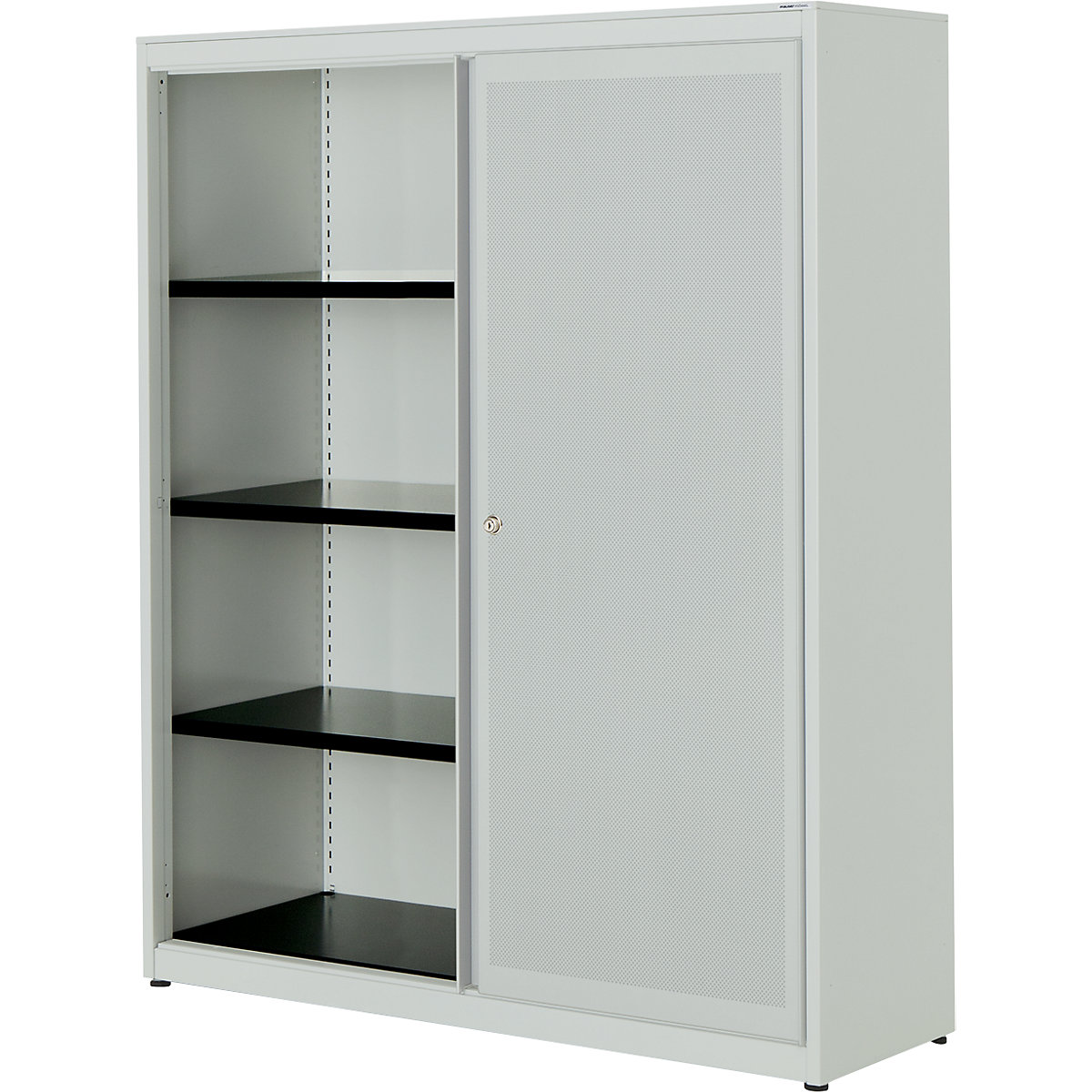 Armadio con ante scorrevoli, con efficace assorbimento acustico – mauser