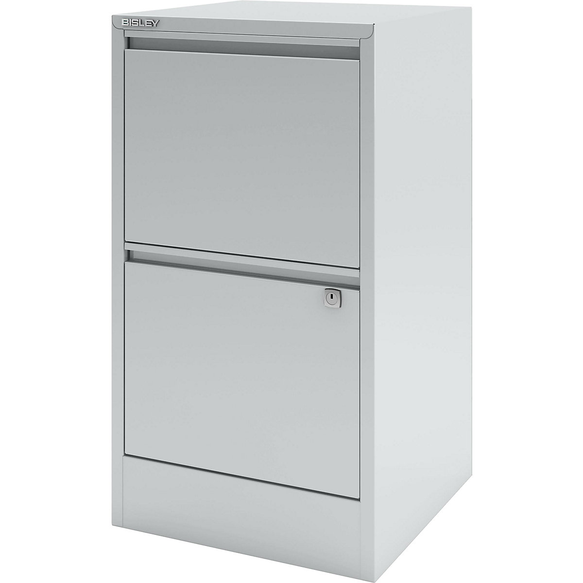 Classificatore per cartelle sospese HomeFiler – BISLEY, 2 supporti per cartelle sospese, grigio chiaro-0