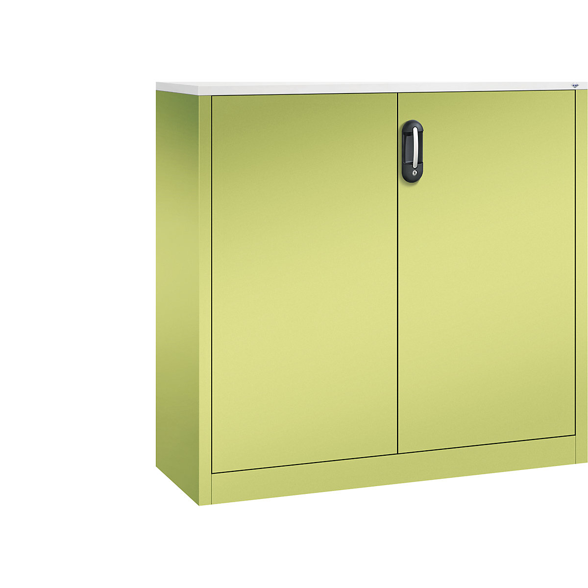 ACURADO mobiletto archivio – C+P, 3 file di raccoglitori, alt. x largh. x prof. 1200 x 1200 x 400 mm, verdino / verdino-0