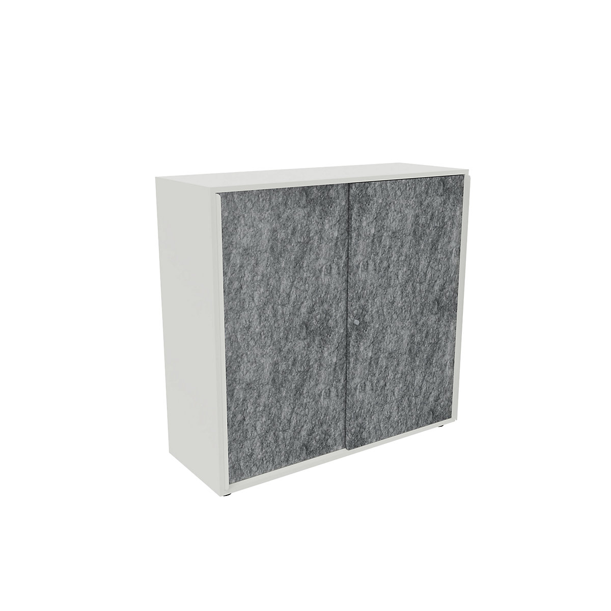 Armadio con ante scorrevoli NEOTEX con ante fonoassorbenti, alt. x largh. x prof. 1150 x 1200 x 440 mm, anta grigio granito-0
