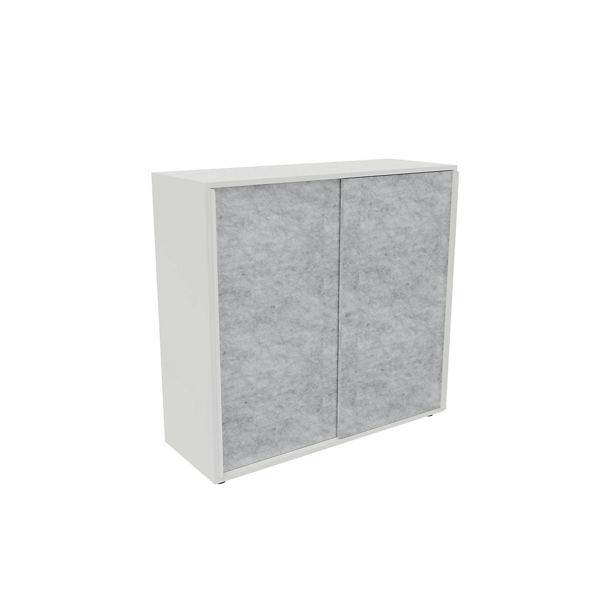 Armadio con ante scorrevoli NEOTEX con ante fonoassorbenti, alt. x largh. x prof. 1150 x 1200 x 440 mm, anta grigio marmo-0