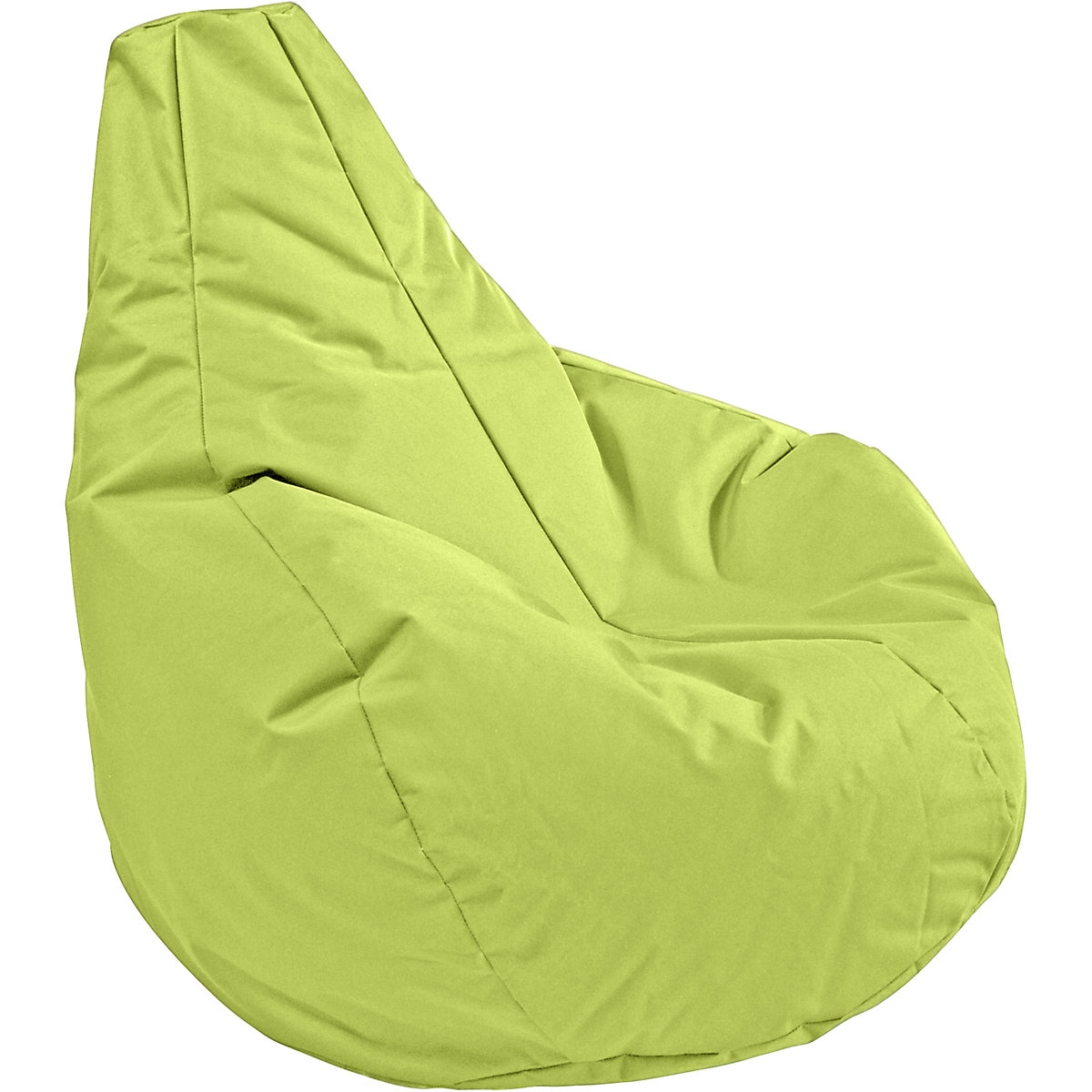 Poltrona a sacco GAMER, alt. x largh. x prof. 1000 x 1000 x 1000 mm, verde mela-0
