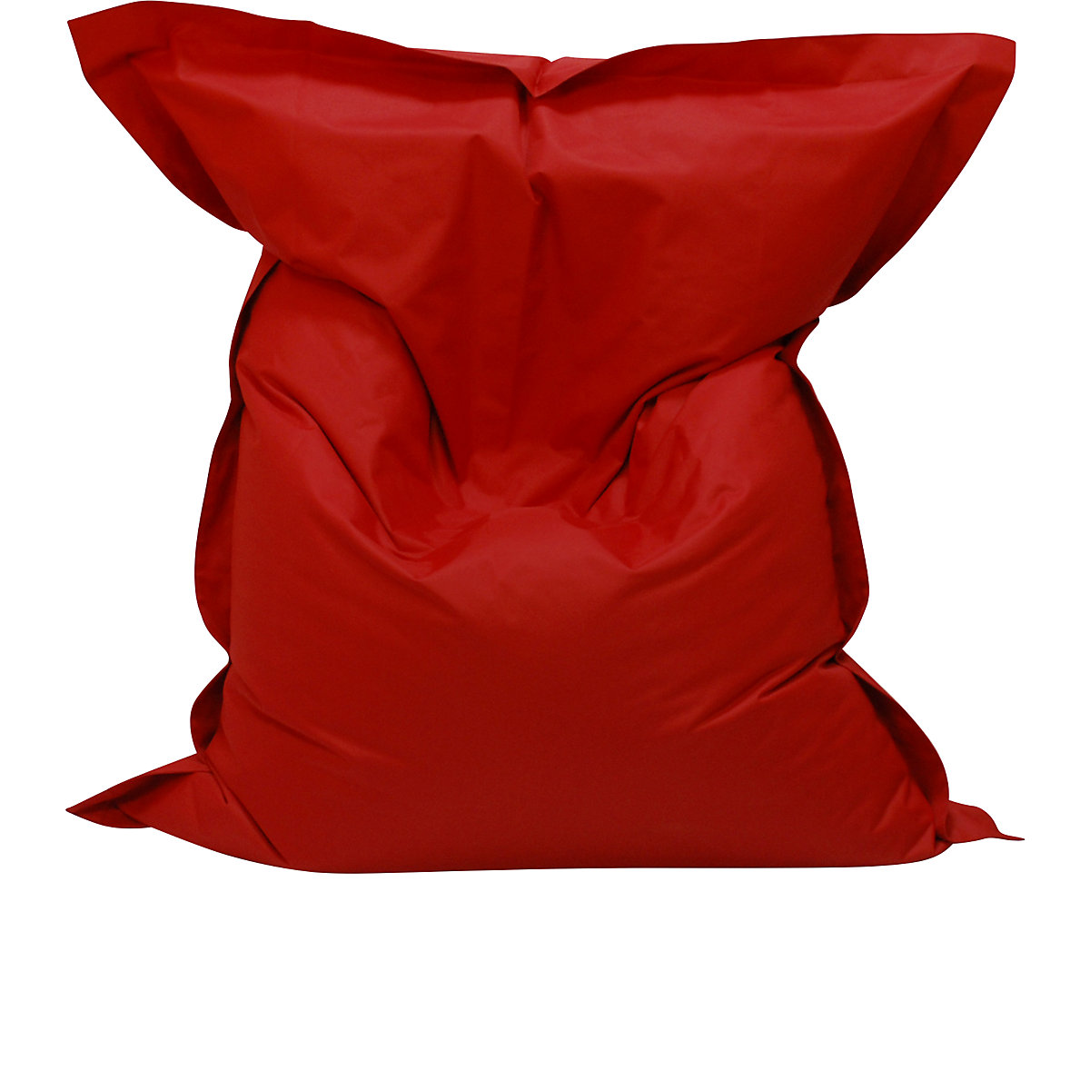 Poltrona a sacco gigante XXL, largh. x prof. 1800 x 1400 mm, rosso-0
