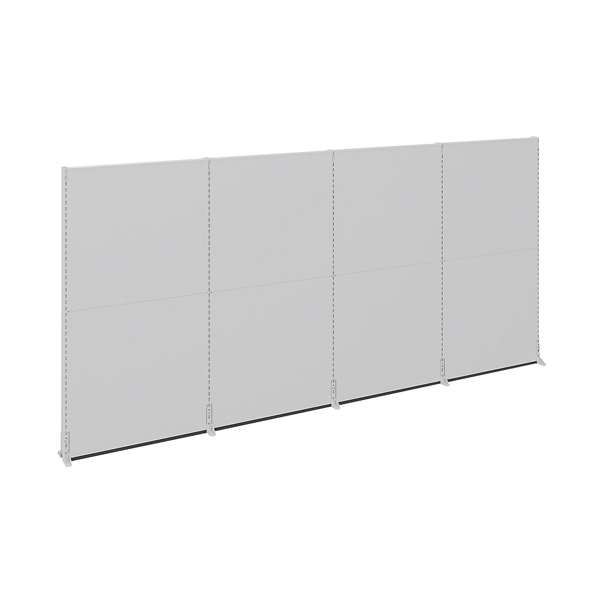Parete mobile fonoassorbente, ufficio/industria, singole pareti divisorie, lungh. x largh. x alt. 4030 x 276 x 2000 mm-0