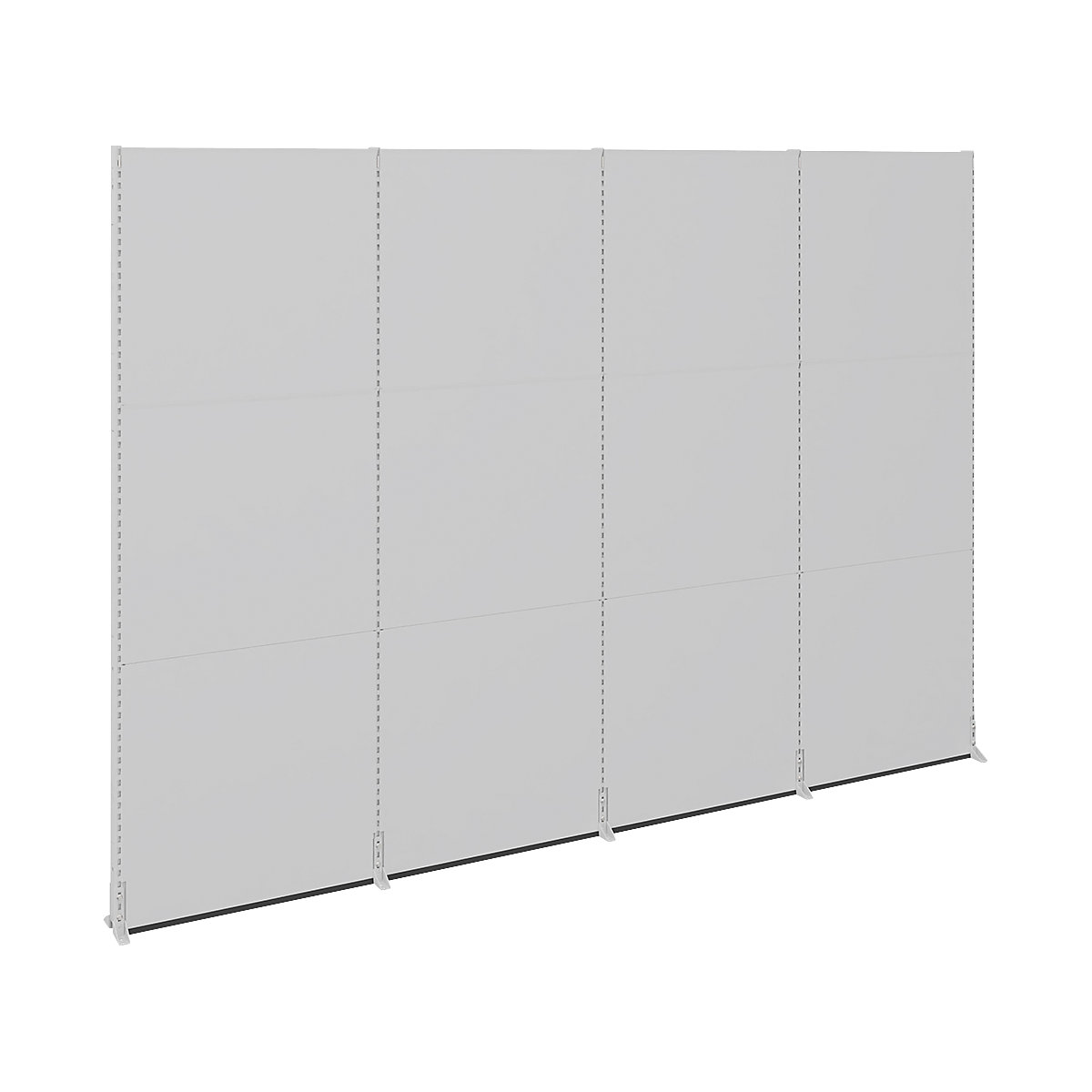 Parete mobile fonoassorbente, ufficio/industria, singole pareti divisorie, lungh. x largh. x alt. 4030 x 276 x 3000 mm-0