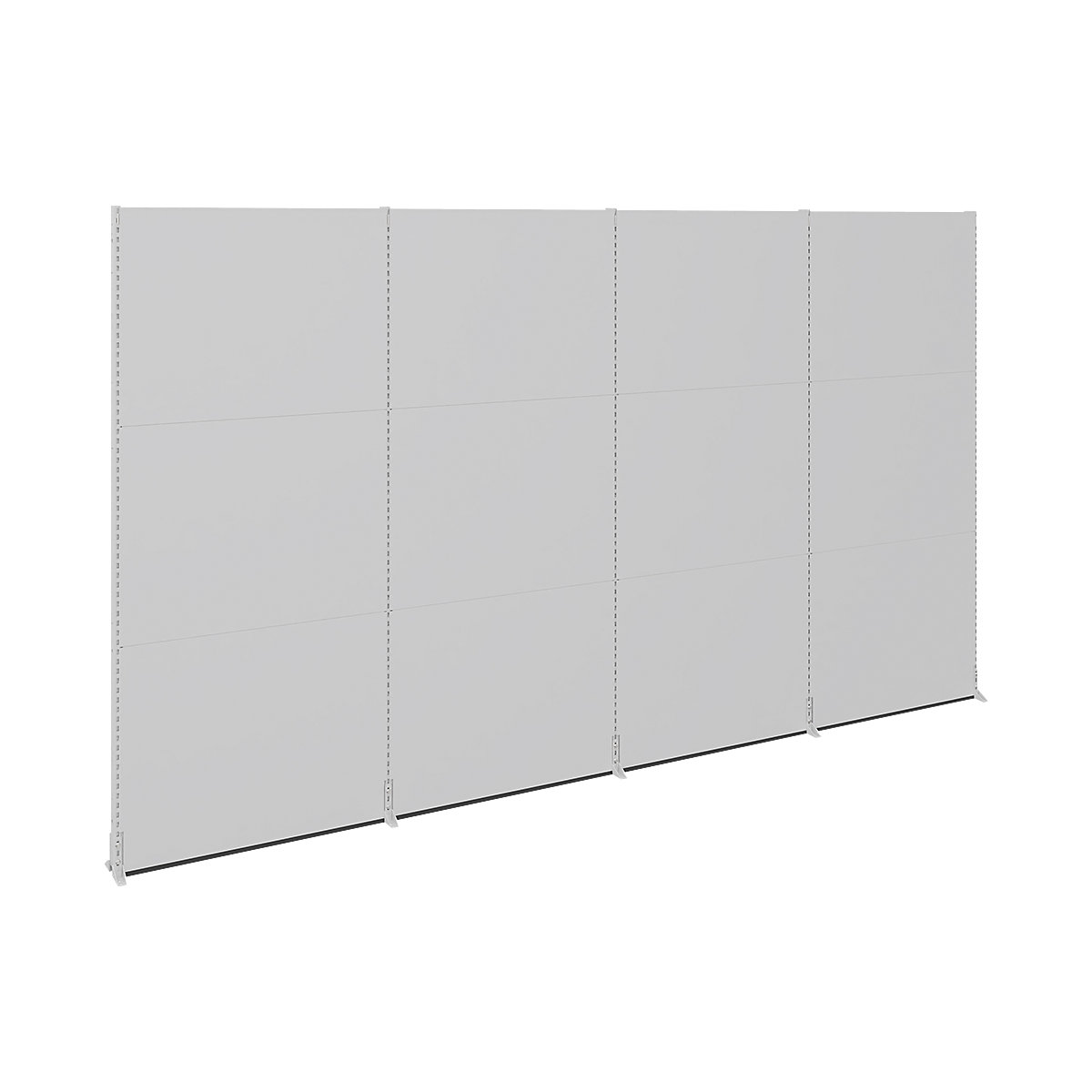 Parete mobile fonoassorbente, ufficio/industria, singole pareti divisorie, lungh. x largh. x alt. 5030 x 276 x 3000 mm-0