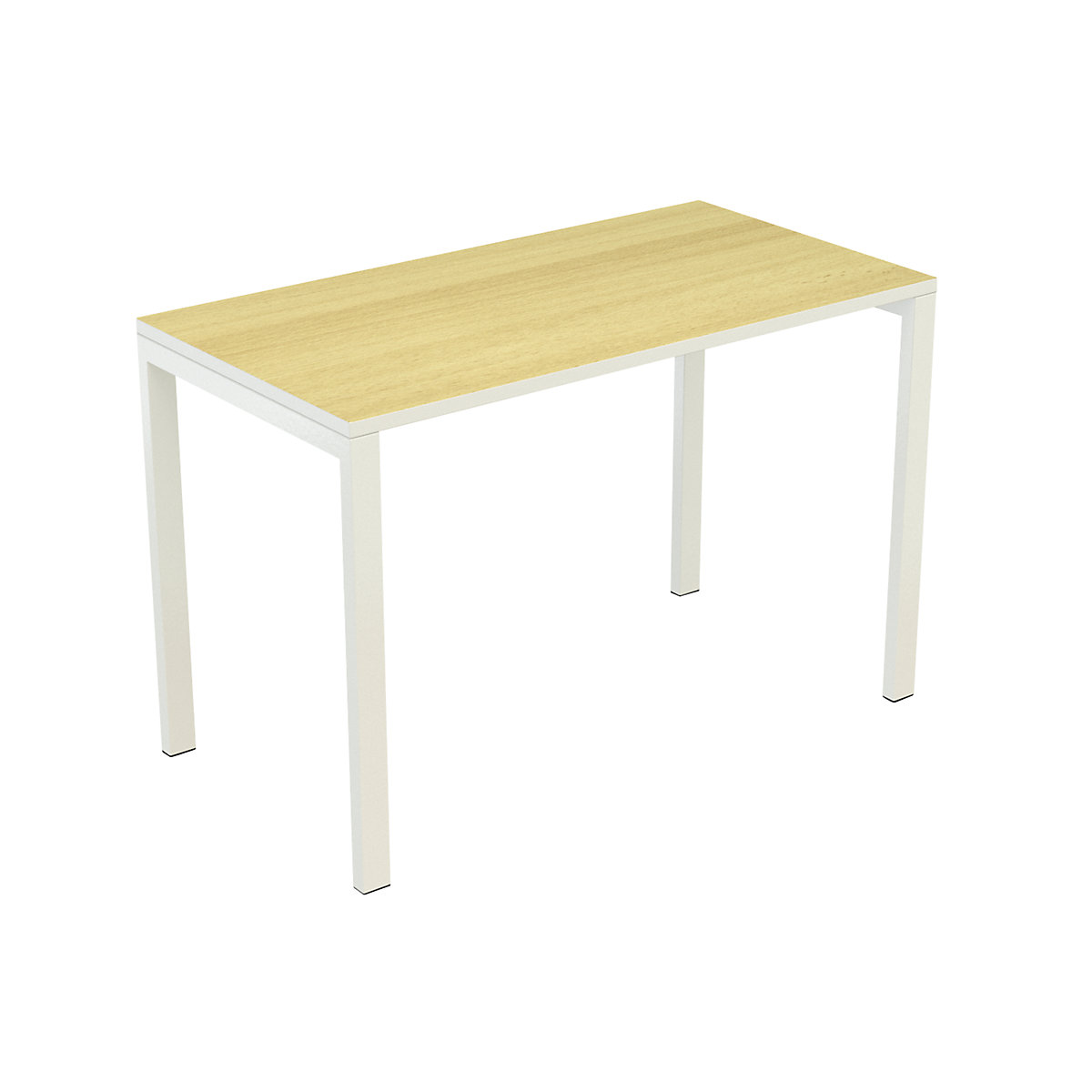 Scrivania compatta easyDesk® – EasyDesk, alt. x largh. x prof. 750 x 1140 x 600 mm, simil-faggio-0