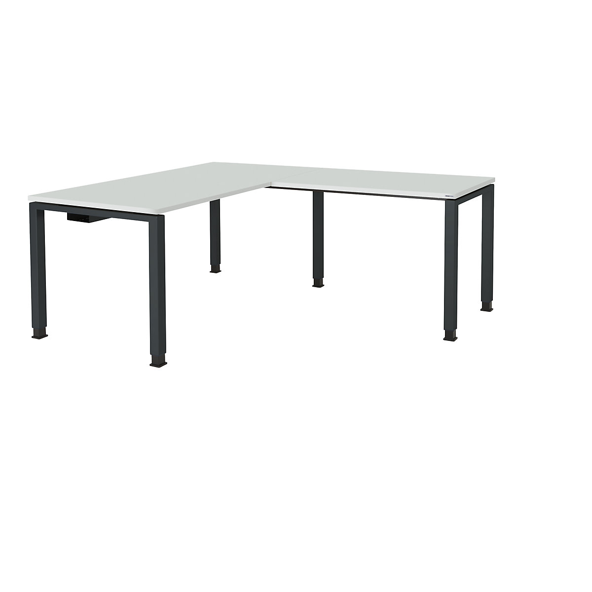 Birou, interconectat, picior din țeavă pătrată/rectangulară – mauser