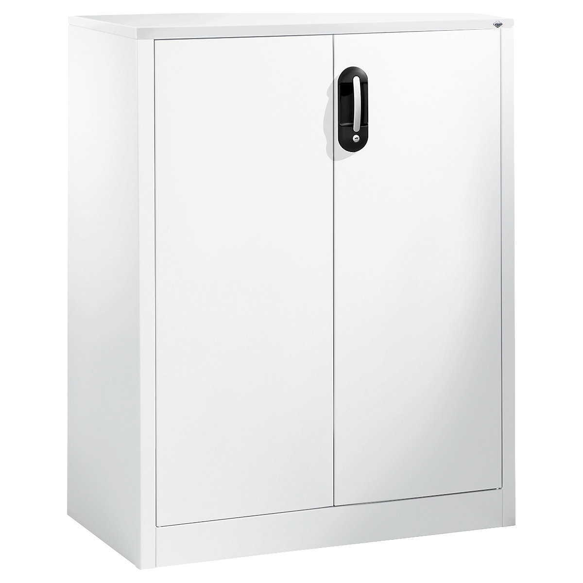 Comodă pentru acte ACURADO – C+P, înălțime pentru 3 bibliorafturi, î. x lăț. x ad. 1200 x 930 x 400 mm, alb pur / alb pur-0