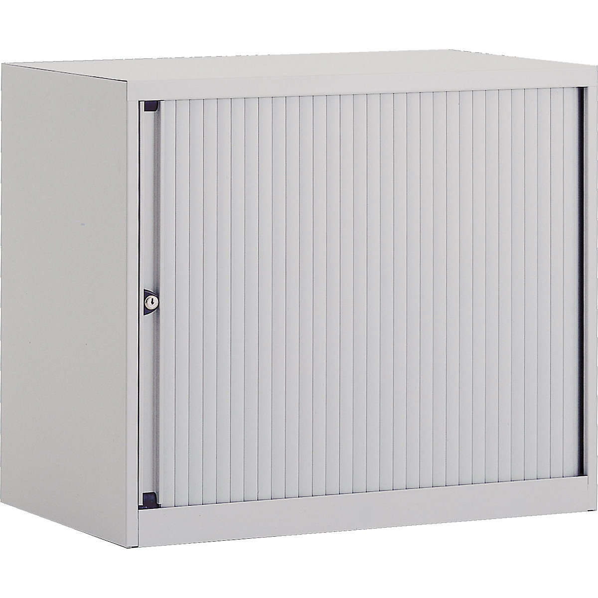 Dulap cu oblon Euro – BISLEY, lățime 800 mm, 1 poliță, argintiu-0