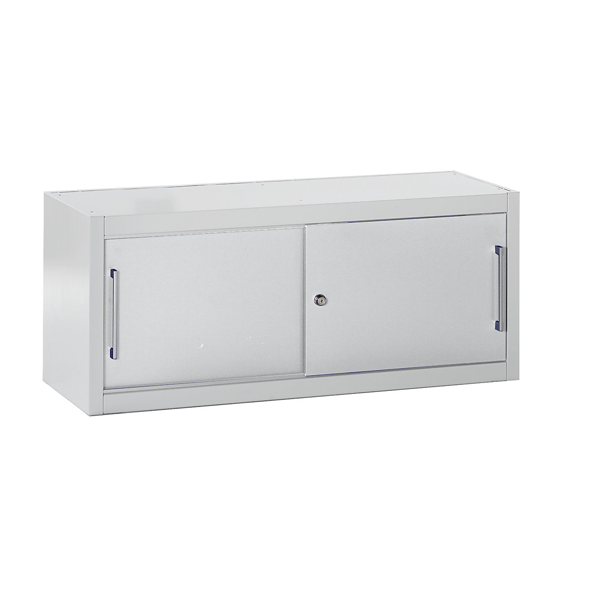 Dulap cu uși glisante – mauser, sub formă de prelungire pentru lățimea 1200 mm, î. x lăț. x ad. 500 x 1200 x 420 mm, gri deschis-0