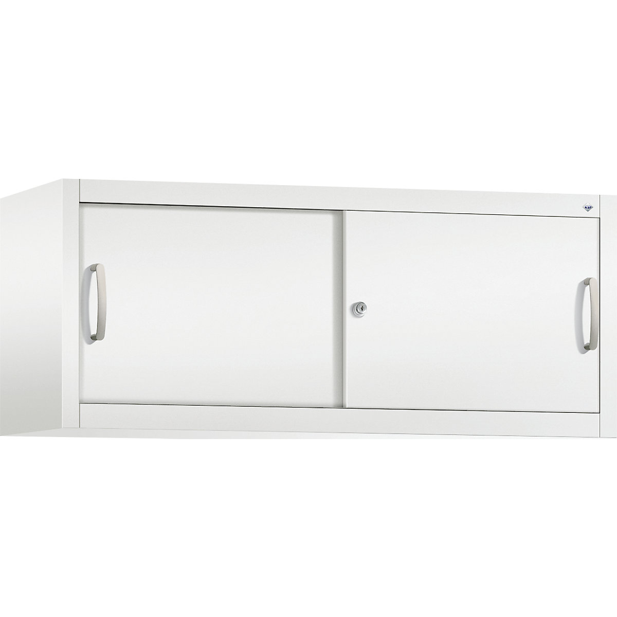 Dulap suprapus cu uși glisante ACURADO – C+P, î. x lăț. x ad. 500 x 1200 x 400 mm, alb trafic-0