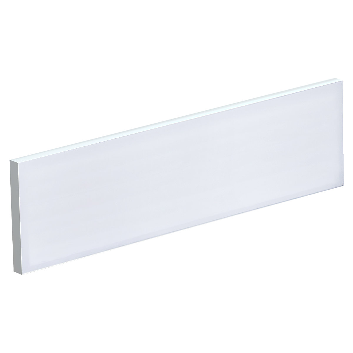 Partiție de birou pentru posturi de lucru în echipă – EasyDesk, lățime 1600 mm, tapițerie albă-0