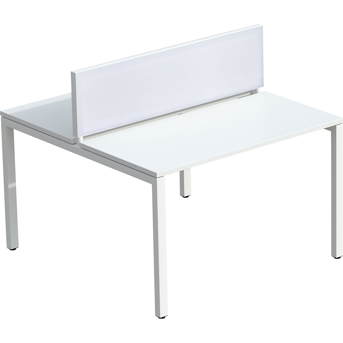 Partiție de birou pentru posturi de lucru în echipă – EasyDesk (Imagine produs 2)-1