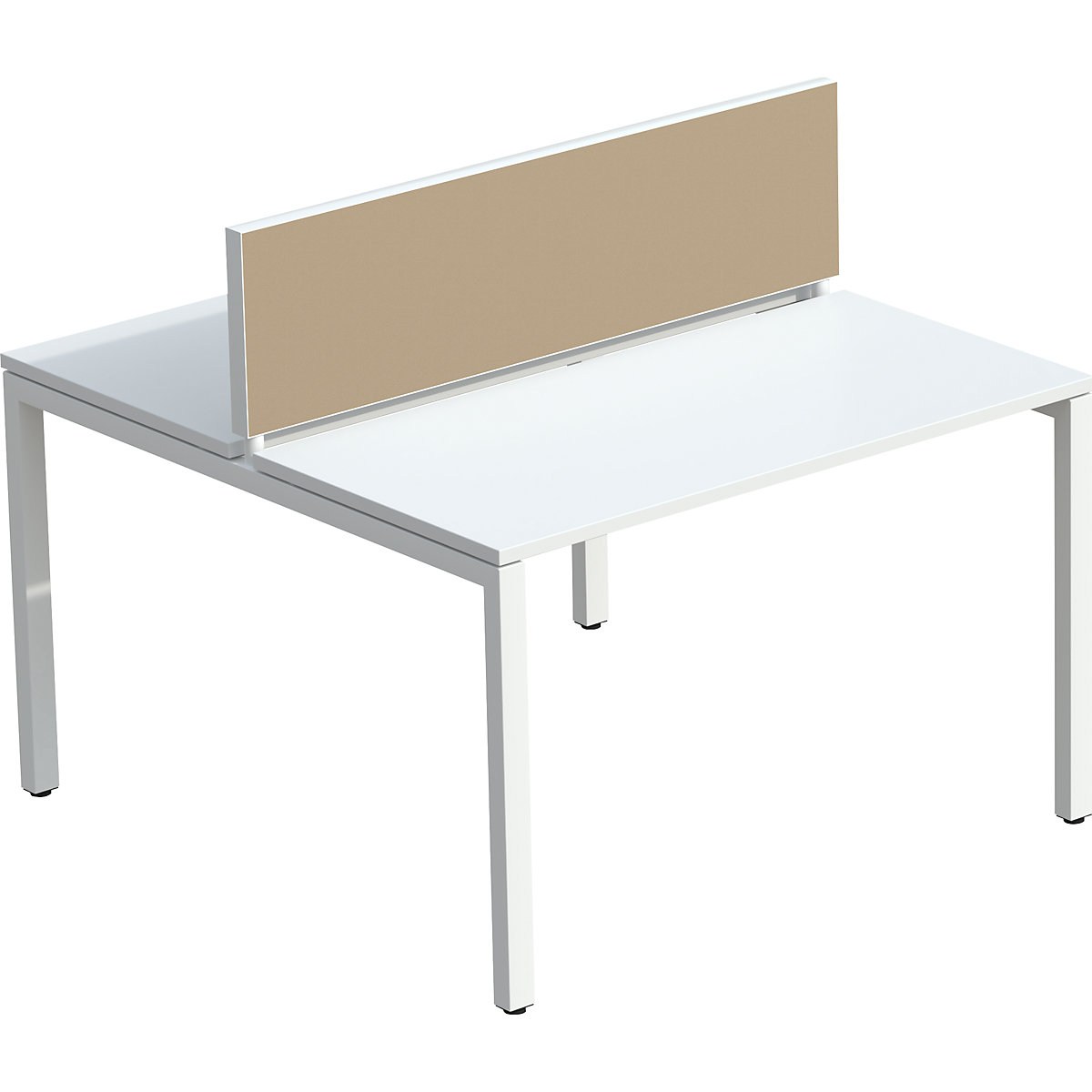 Partiție de birou pentru posturi de lucru în echipă – EasyDesk (Imagine produs 2)-1