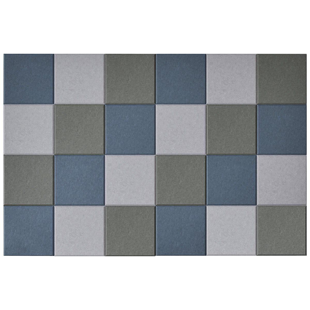 Placă acustică pentru perete – eurokraft basic, î. x lăț. 300 x 300 mm, undefined-0
