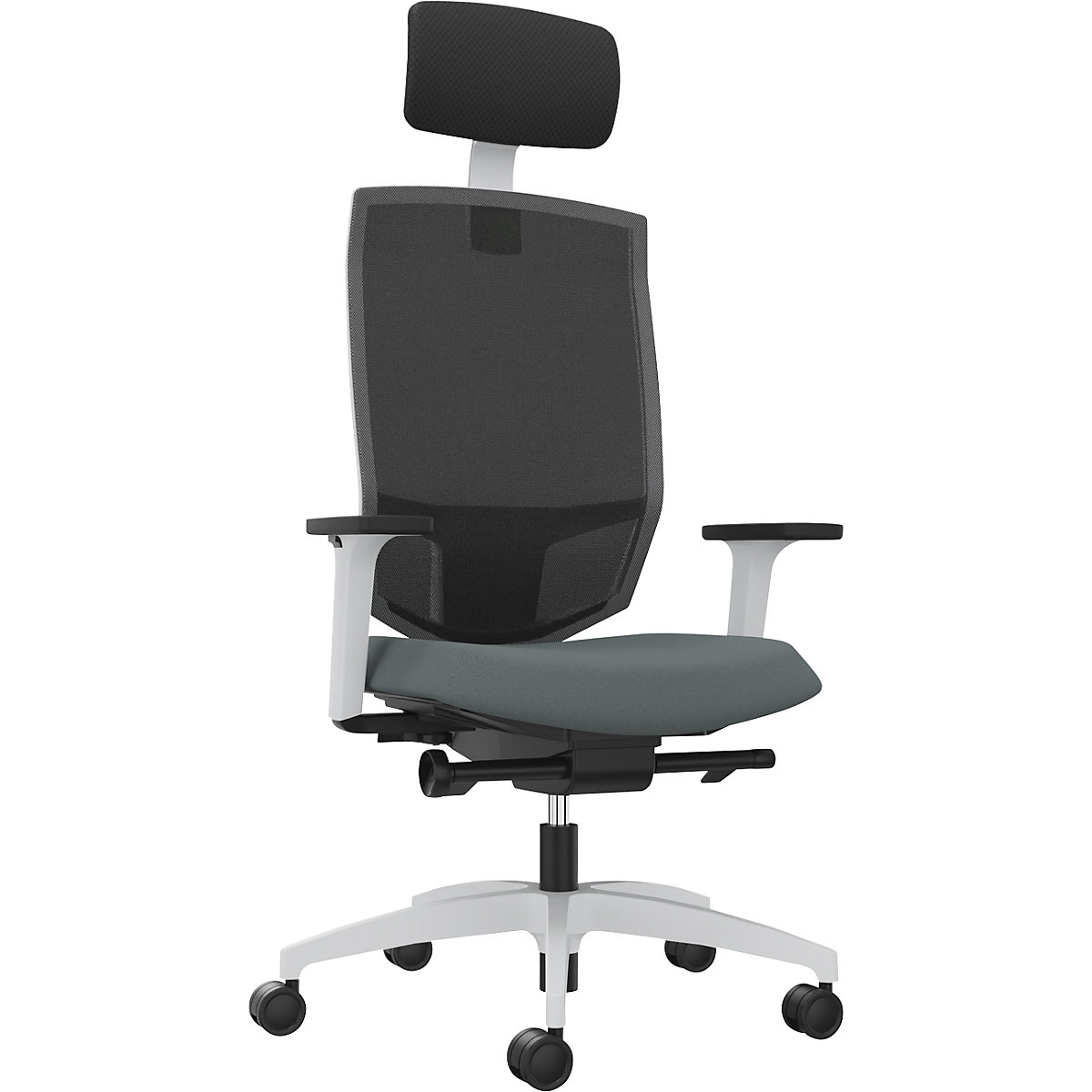 Scaun rotativ de birou JUST EVO MESH – Dauphin