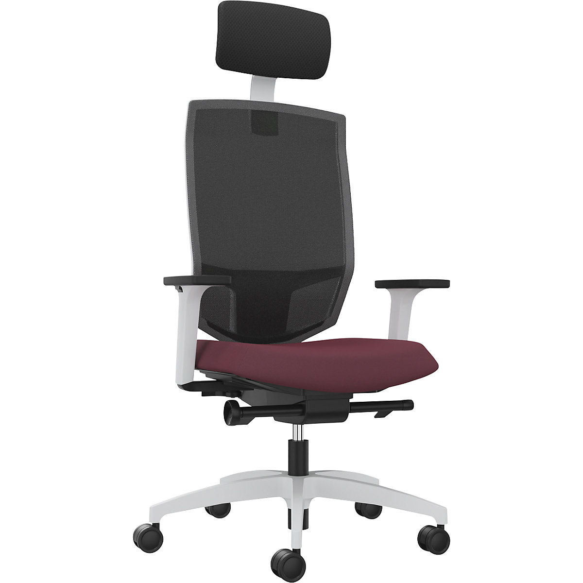 Scaun rotativ de birou JUST EVO MESH – Dauphin