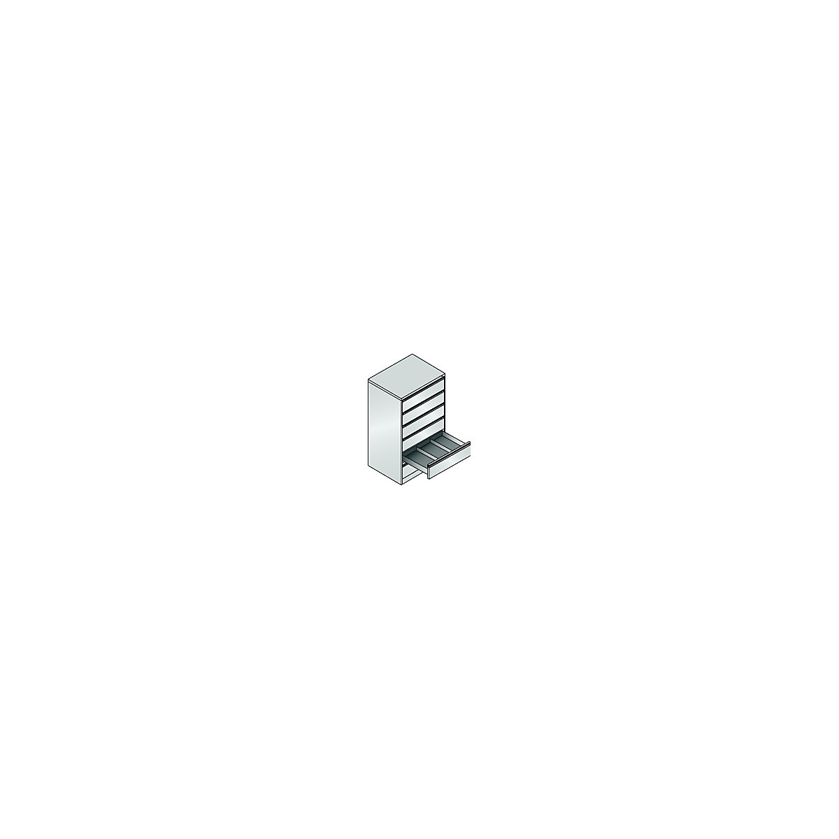 Armoire à fiches ACURADO – C+P (Illustration du produit 2)-1