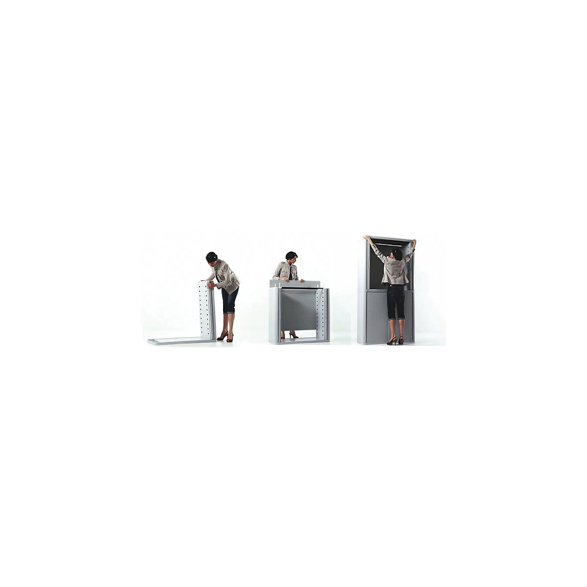 Armoire à rideaux easyOffice® – Paperflow (Illustration du produit 2)-1