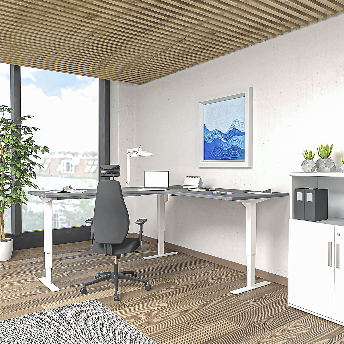 Bureau assis-debout électrique Atlanta (Illustration du produit 6)-5