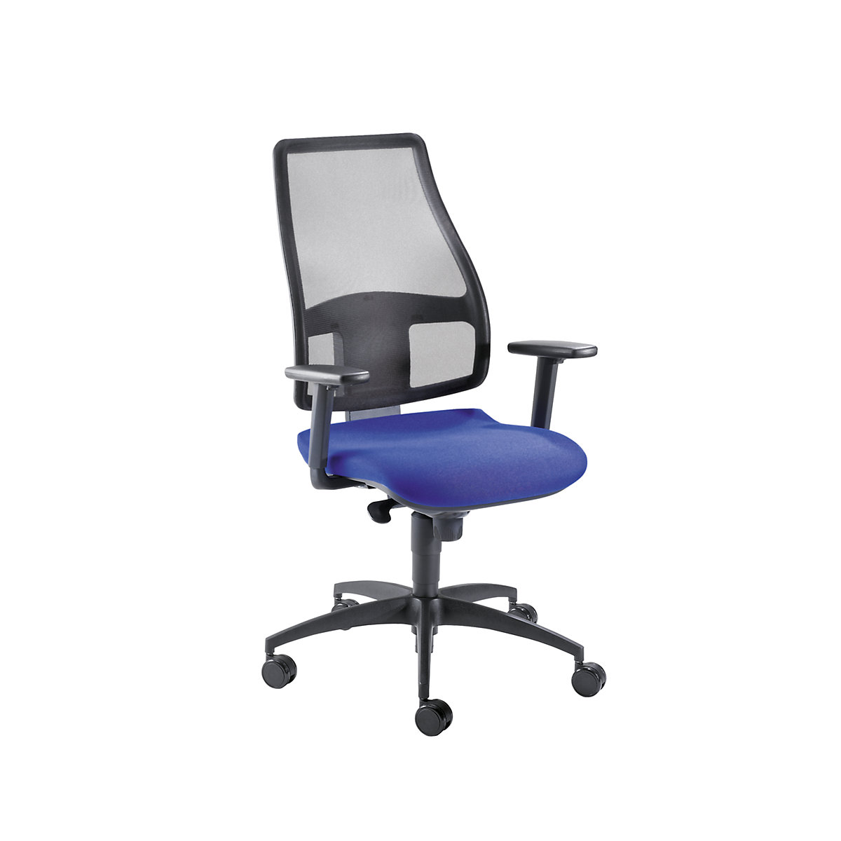 Chaise pivotante ergonomique, hauteur dossier 680 mm – Topstar (Illustration du produit 2)-1