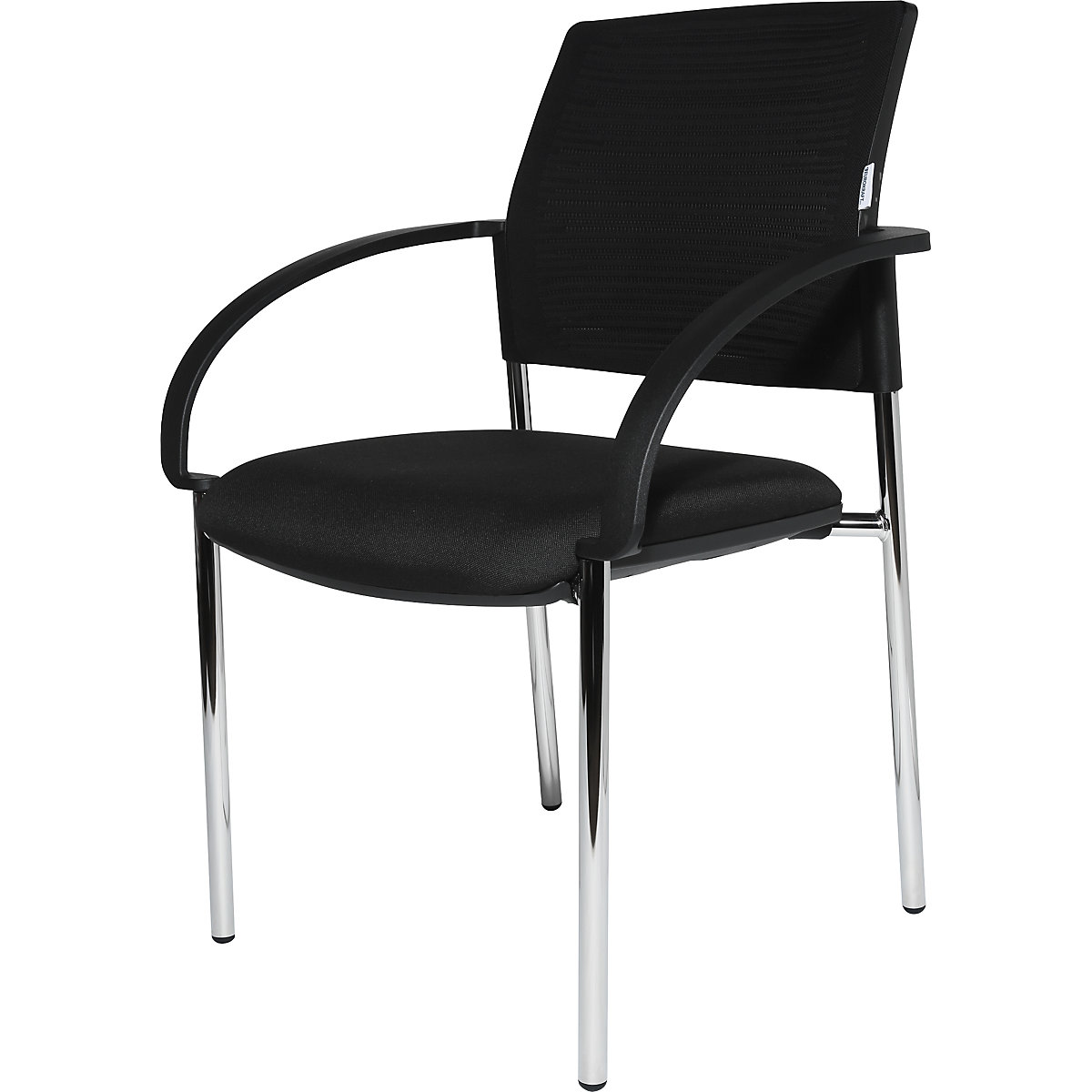 Sièges visiteurs, lot de 2 – eurokraft pro (Illustration du produit 2)-1