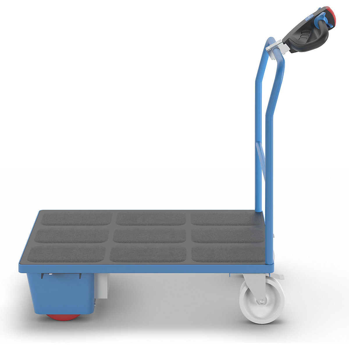 Cărucior cu platformă cu motor electric – eurokraft pro (Imagine produs 2)-1