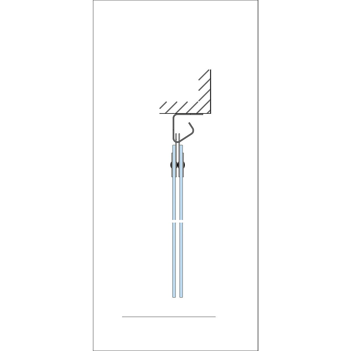 Strip curtain, price/m² (Product illustration 4)-3