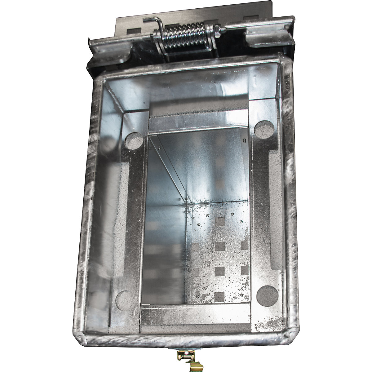 Contenitore per lo stoccaggio di accumulatori per batterie/accumulatori agli ioni di litio – eurokraft pro (Foto prodotto 2)-1