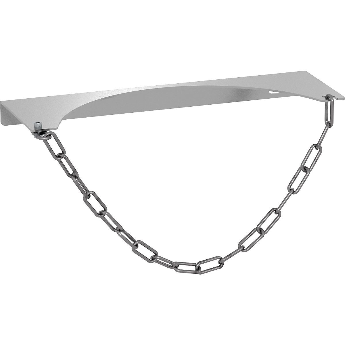 Supporto da parete per bombole di gas – eurokraft basic, per 1 bombola, per Ø bombola max 320 mm-0