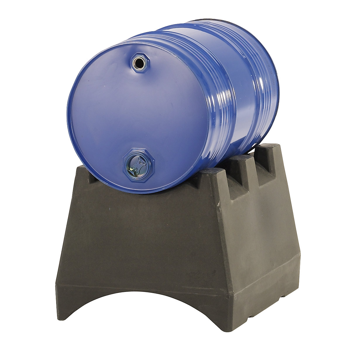 Supporto per fusti universale, per fusti da 60 e 200 l, polietilene-0