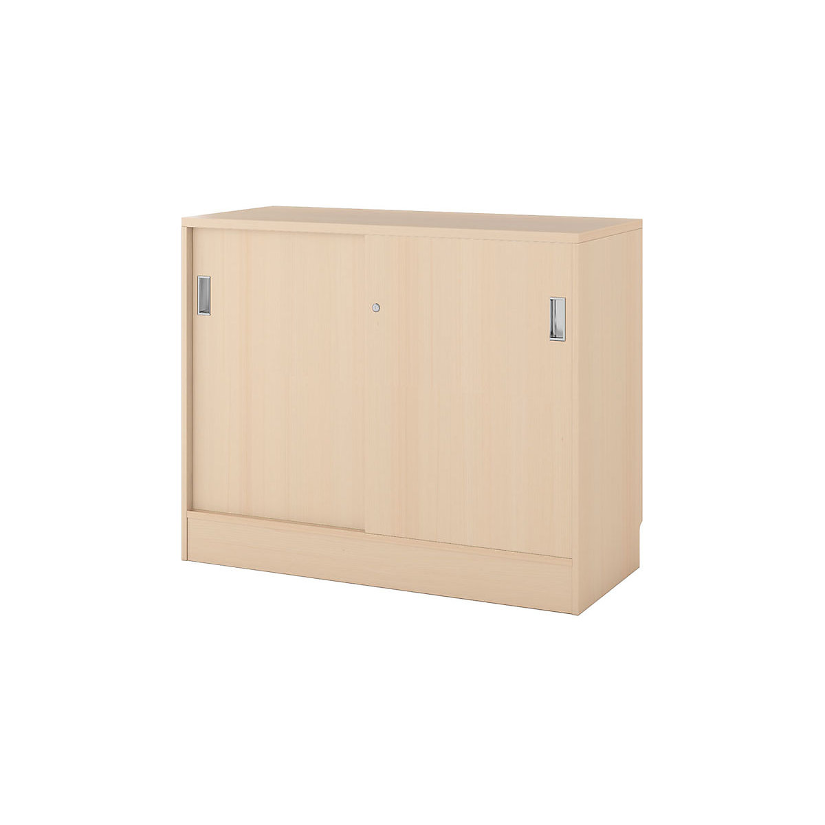 Armario Chicago con puertas correderas, H x A x P 948 x 1215 x 400 mm, abedul-0