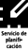 Servicio de planificación
