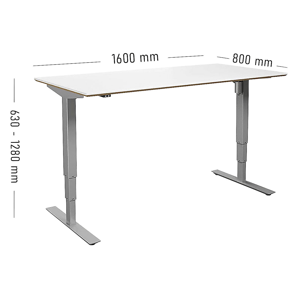 Oferta: escritorio Atlanta con silla giratoria ergonómica a mitad de precio (Imagen del producto 4)-3