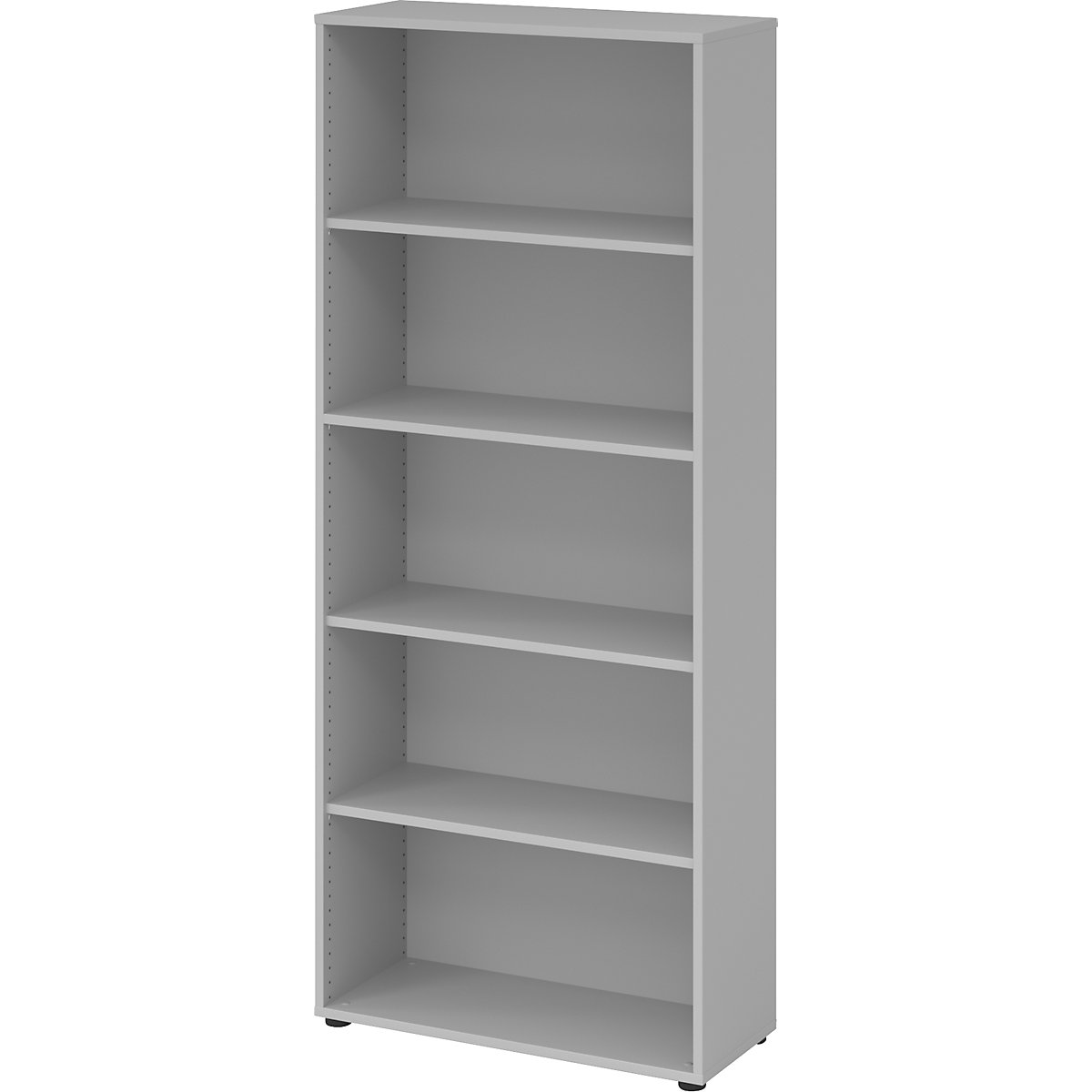 Estantería de oficina Nicola – eurokraft pro, 4 baldas, H x A x P 1880 x 800 x 330 mm, gris luminoso-0
