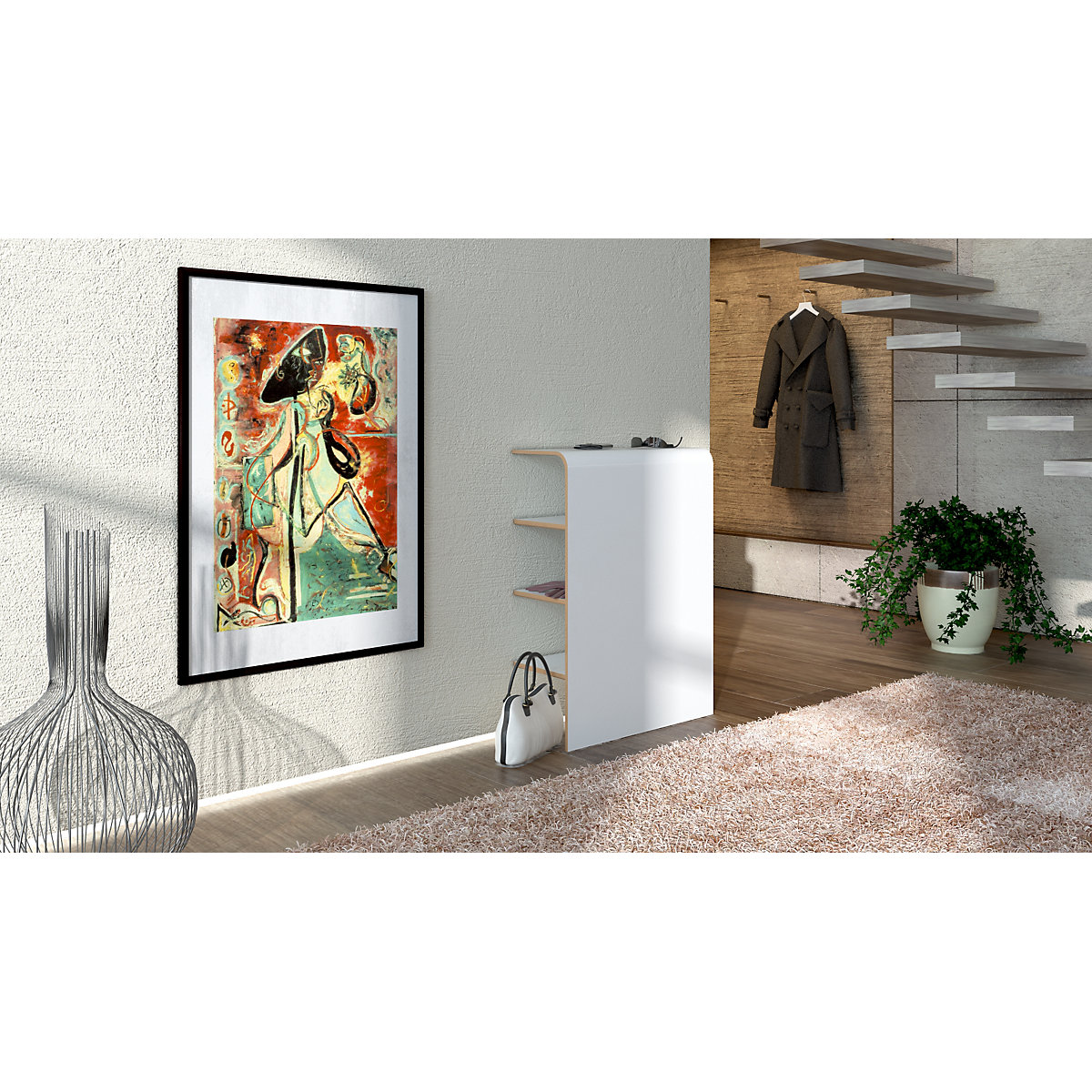 Estantería para apoyar en pared – Tojo (Imagen del producto 3)-2