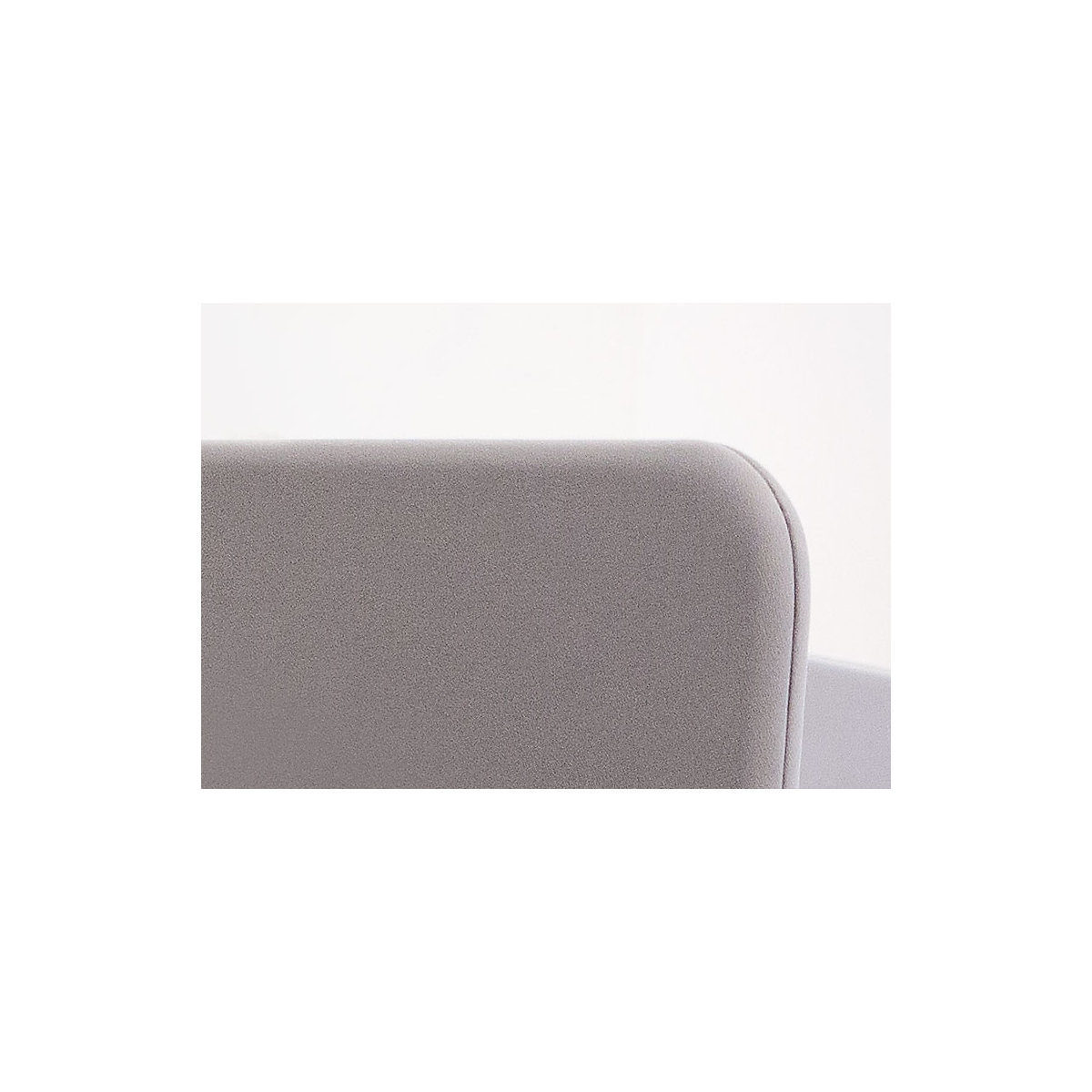 Pared separadora acústica para mesa estándar con esquinas redondeadas (Imagen del producto 2)-1