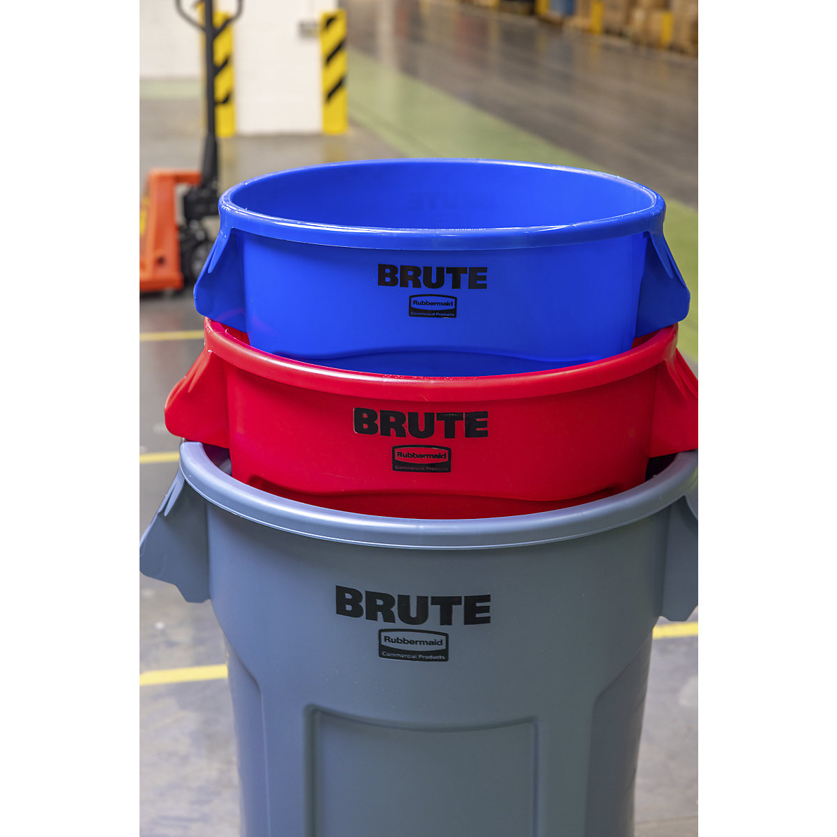 Container universal BRUTE®, rotund – Rubbermaid (Imagine produs 10)-9